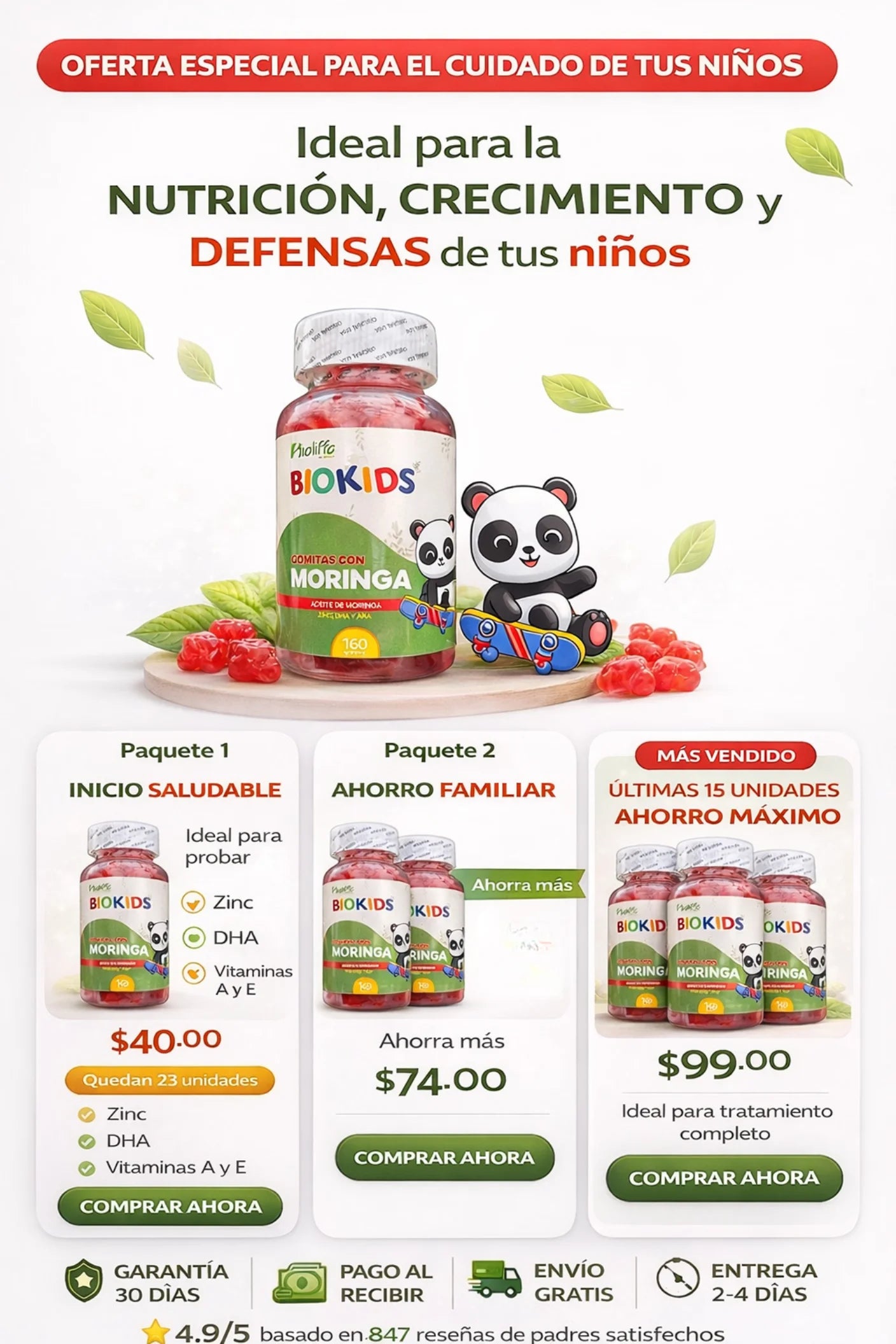 BIOKIDS - Apoyo Nutricional Para cada Etapa