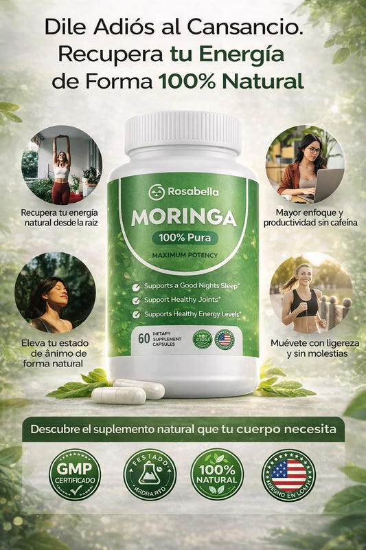 Suplemento Rosabella Moringa 100% Pura